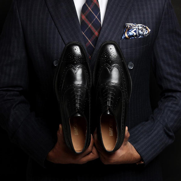 Wingtips with a on sale suit