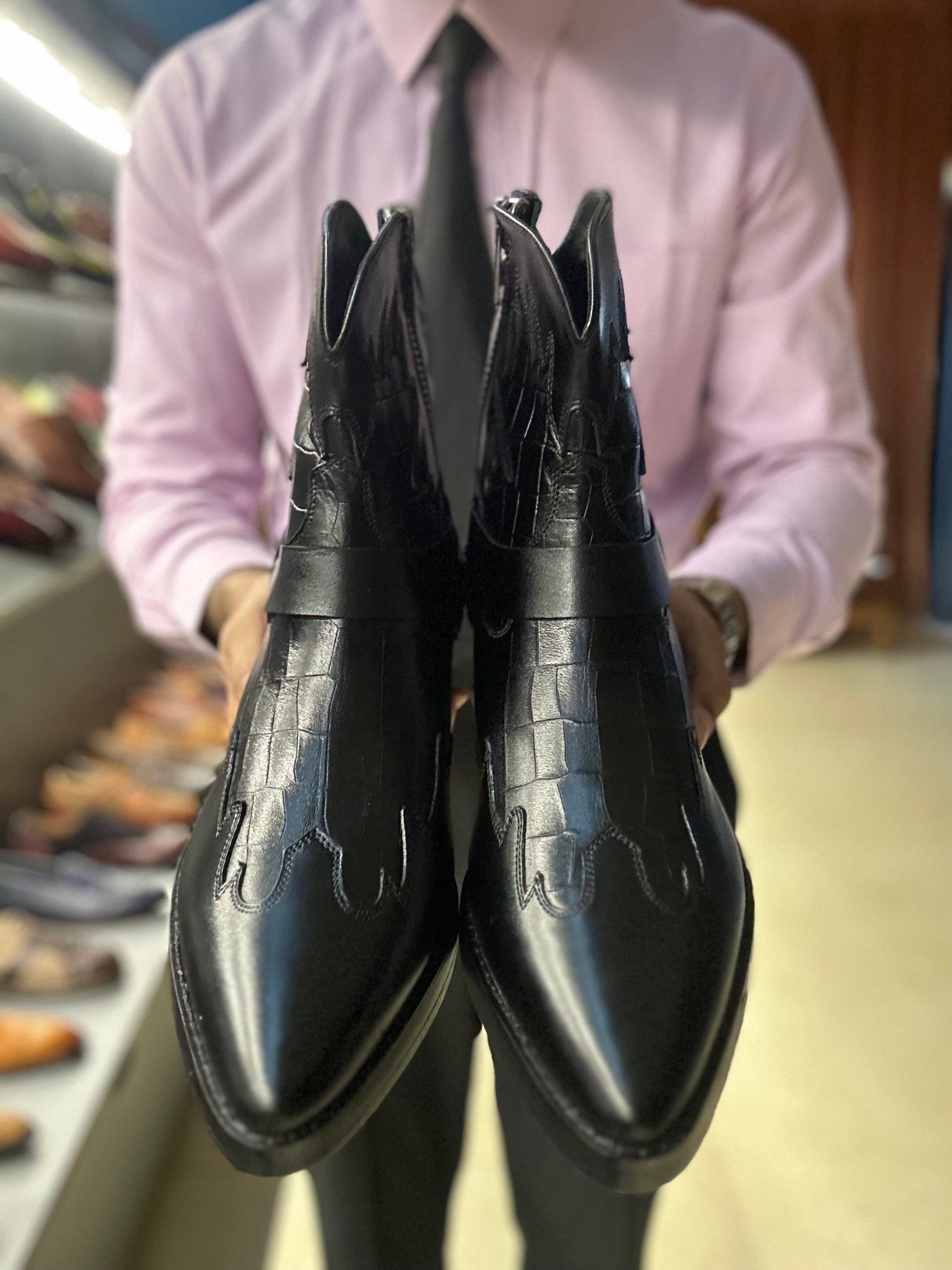 croco emboss westernboots engineer y2k & OTHER STORIES Croc