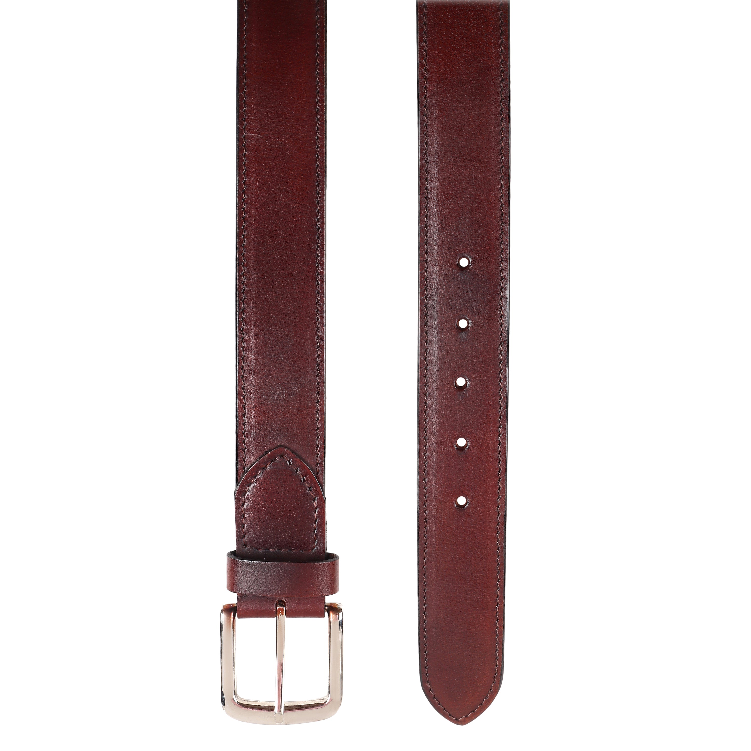 Brown Patina Leather Belt – FELLMONGER