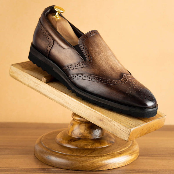 Brown Patina Extralight Loafer