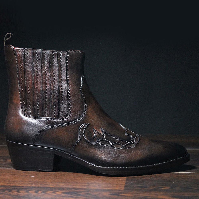 Brown Western Cowboy Boots