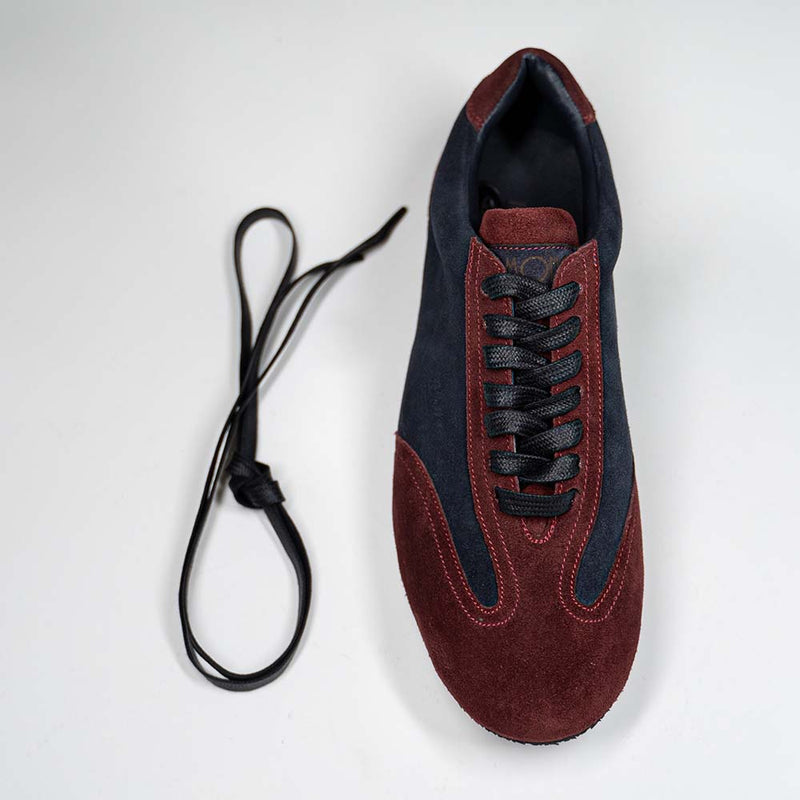Burgundy + Navy Ultraflex Sneakers