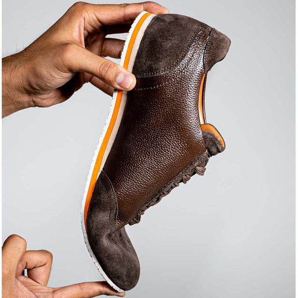 Brown Combination Ultraflex Sneakers
