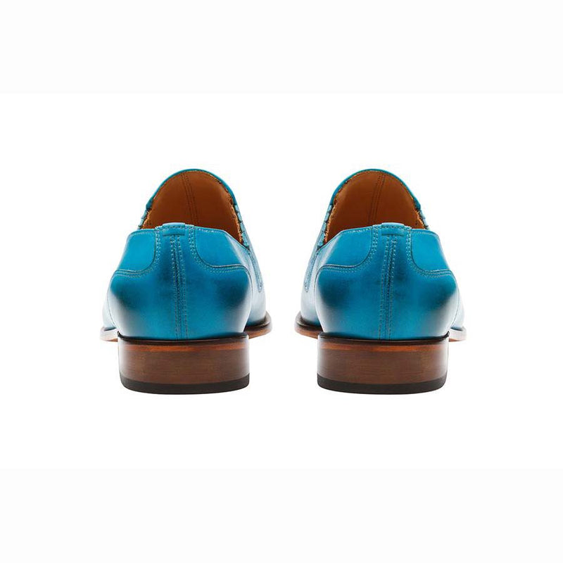 Blue Lazyman Tassel Loafers