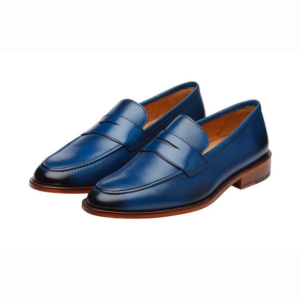 Blue Penny Loafers