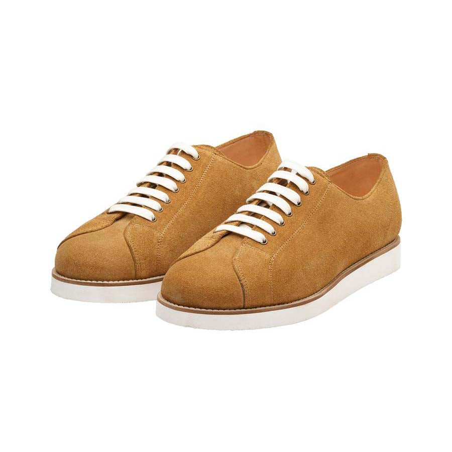 Camel Suede Classic Sneakers – FELLMONGER