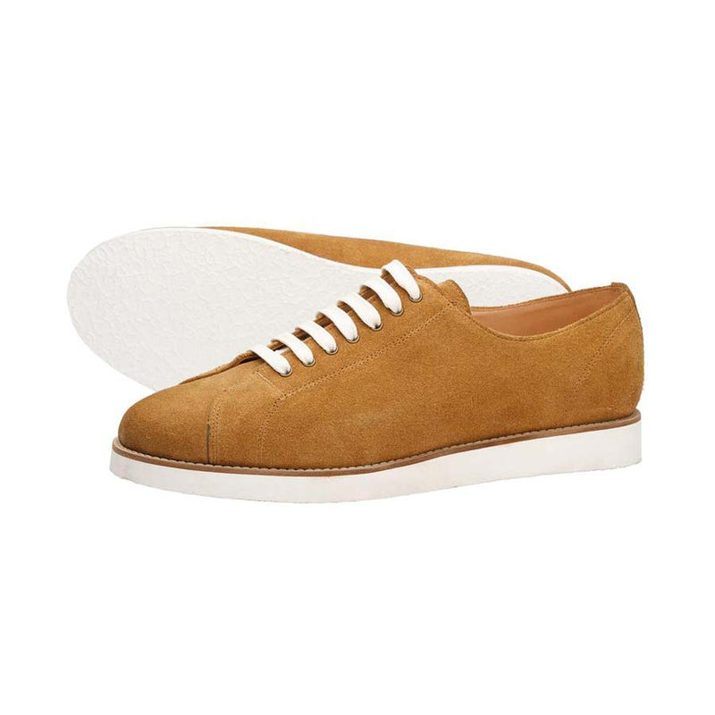 Camel Suede Classic Sneakers