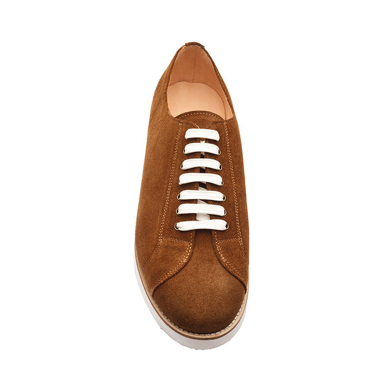Tan Suede Classic Sneakers
