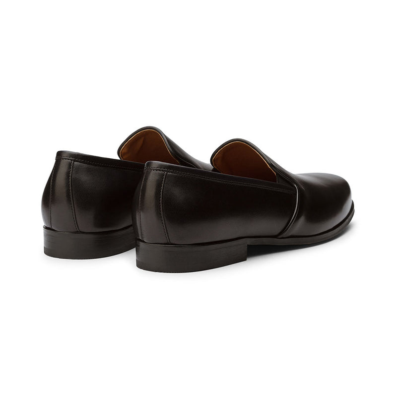 Black Elastic Loafers