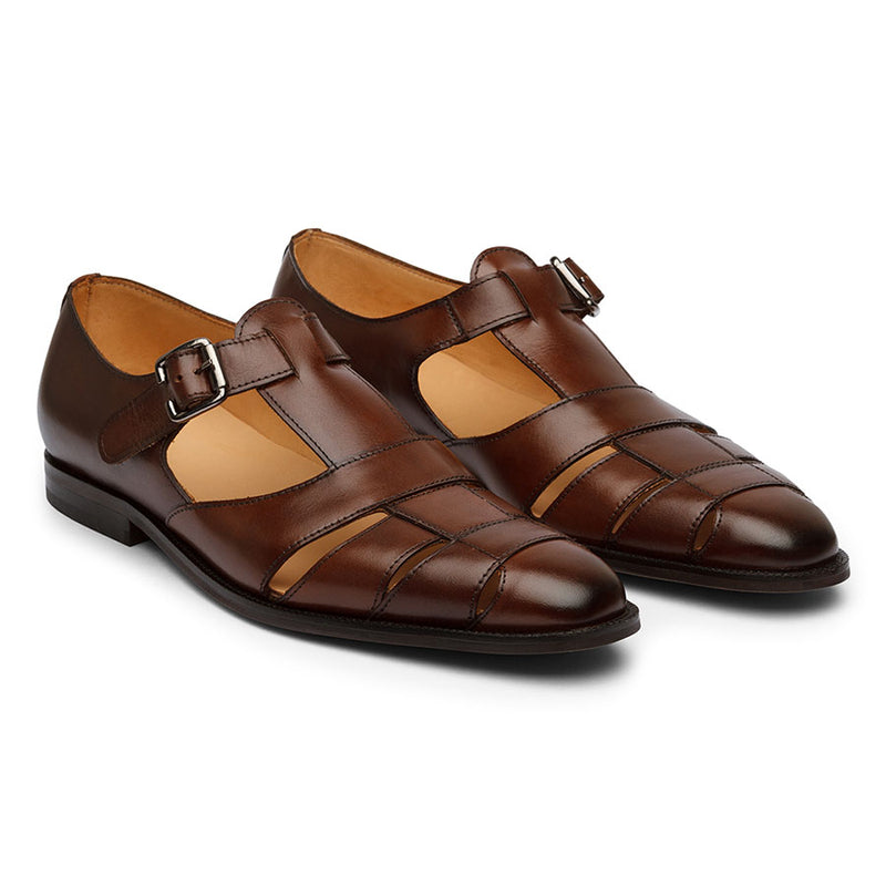 Brown Roman Sandals