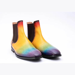 Rainbow Patina Chelsea Boot