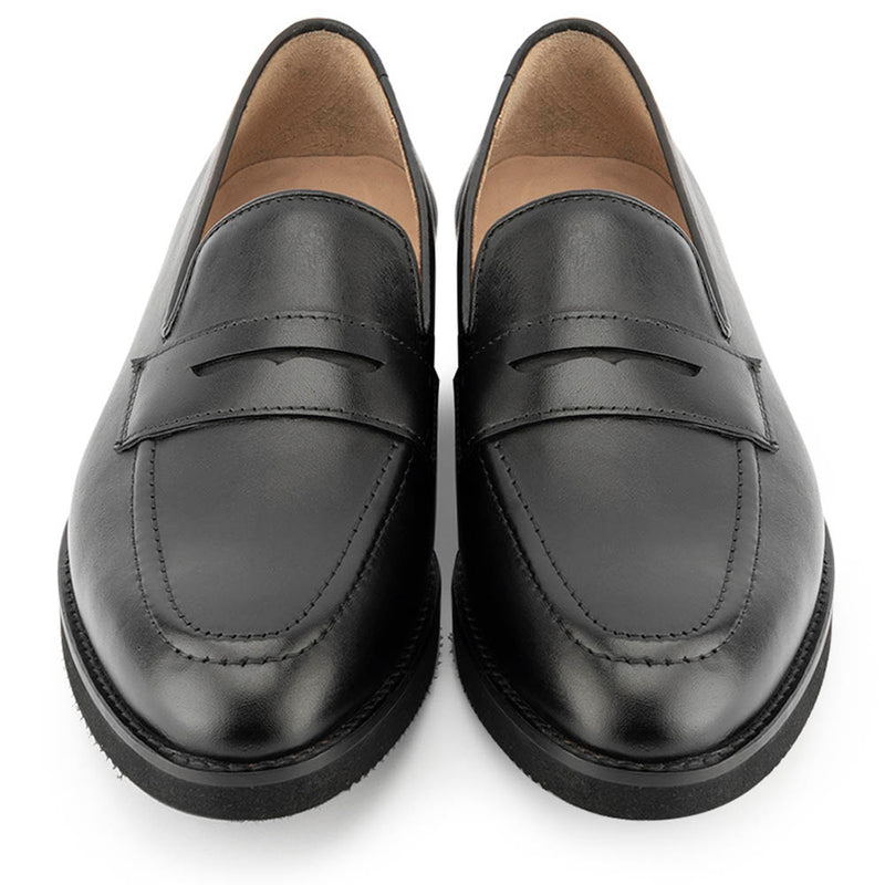 Black Extralight Penny Loafers