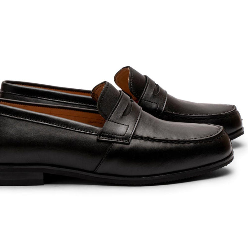Black Classic Moccasin Remastered