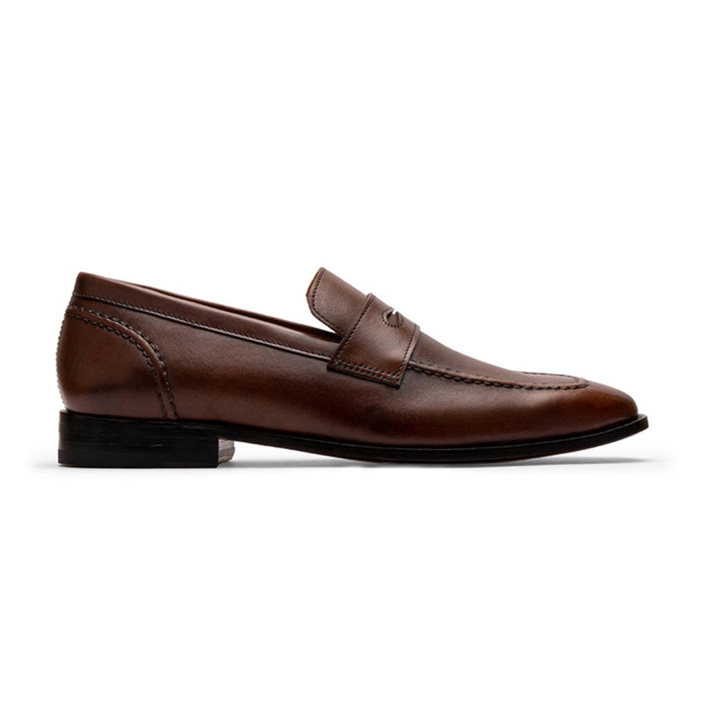 Brown Penny Loafer Remastered – FELLMONGER