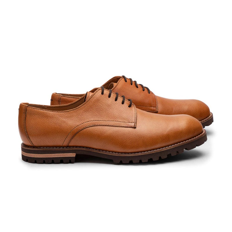 Tan Milled Classic Lightweight Derby