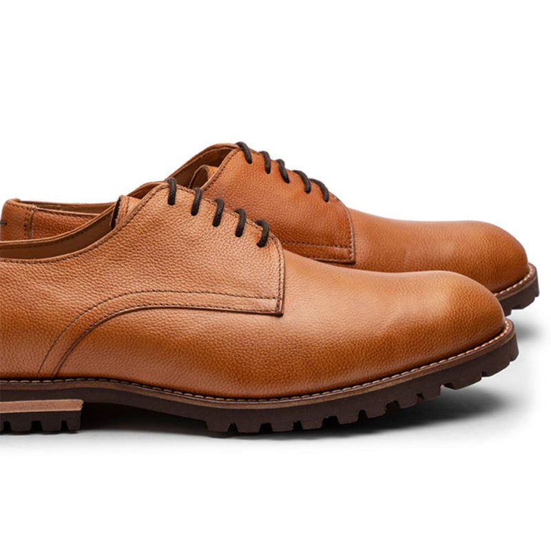 Tan Milled Classic Lightweight Derby