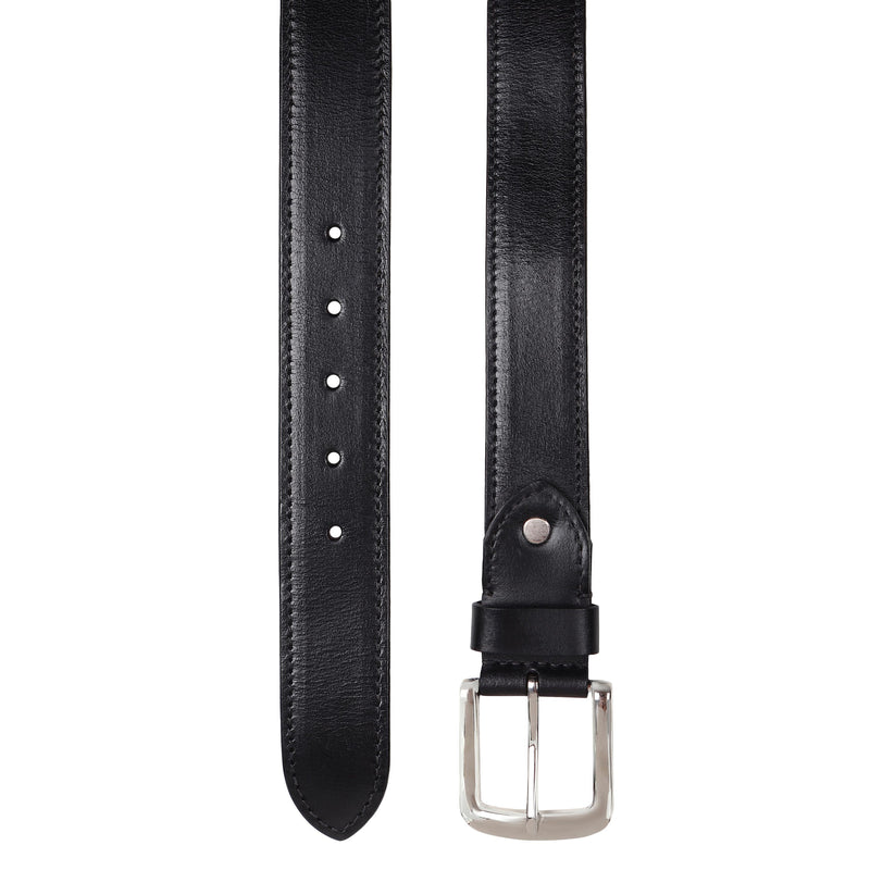 Black Classic Leather belt