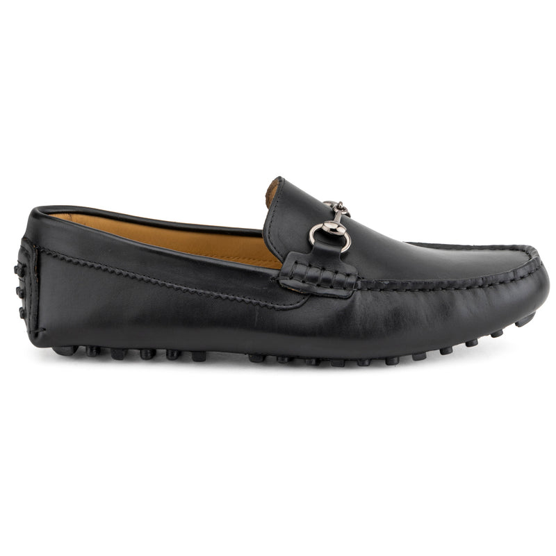 Black Classic Buckle loafers